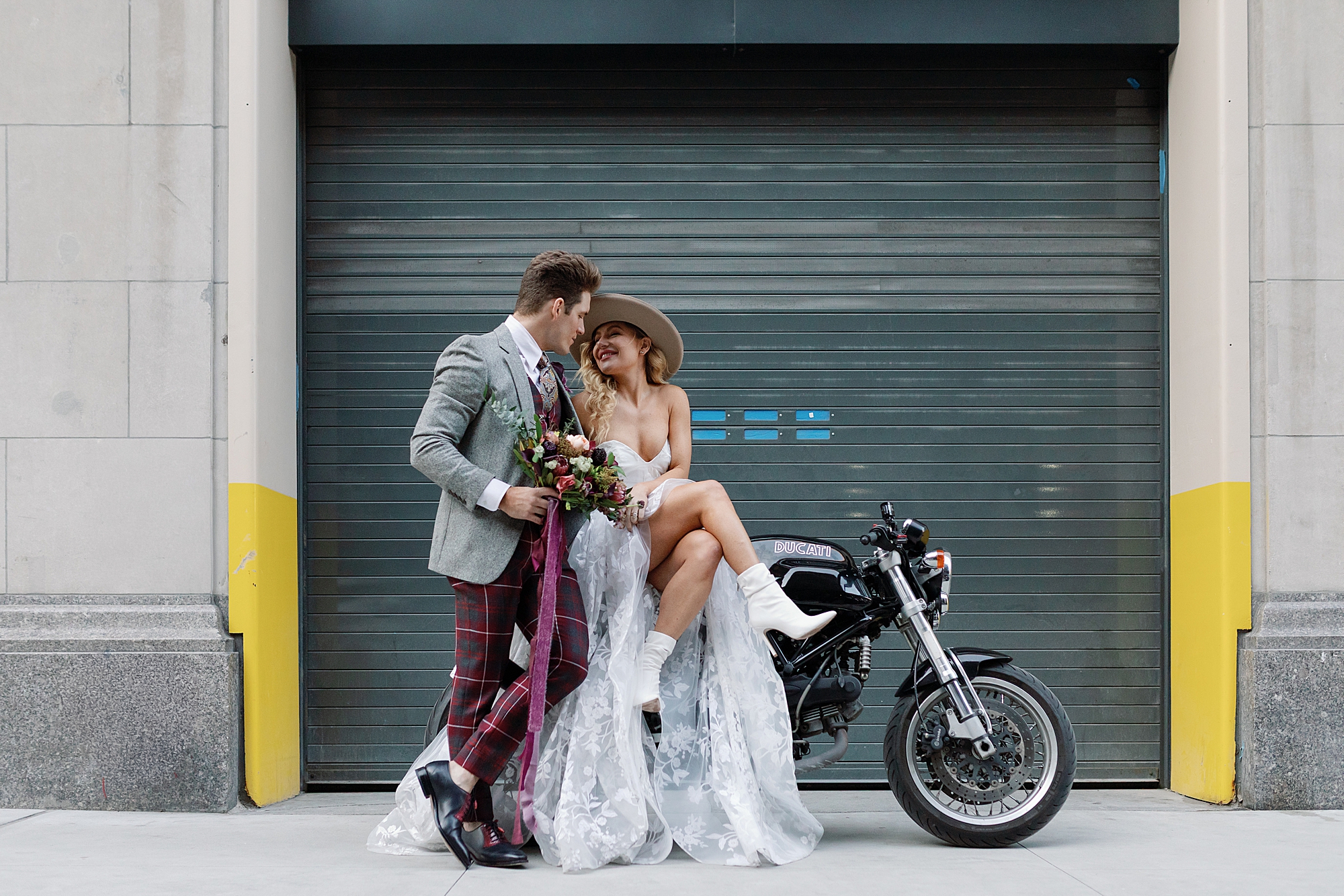 Styled Elopement in NYC with Hayley Paige
